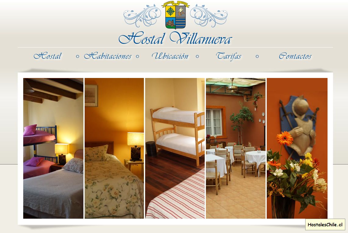 Hostales y Residenciales Chile - 'Hostal Villa Nueva' - www_hostalvillanueva_cl