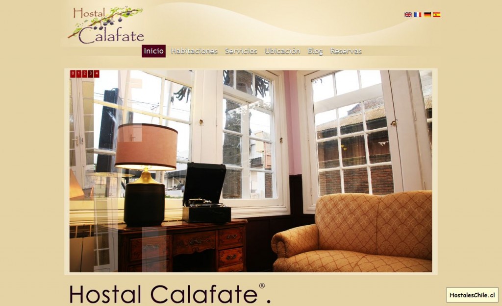 Hostales y Residenciales Chile - 'Hostal Calafate' - www_calafate_cl