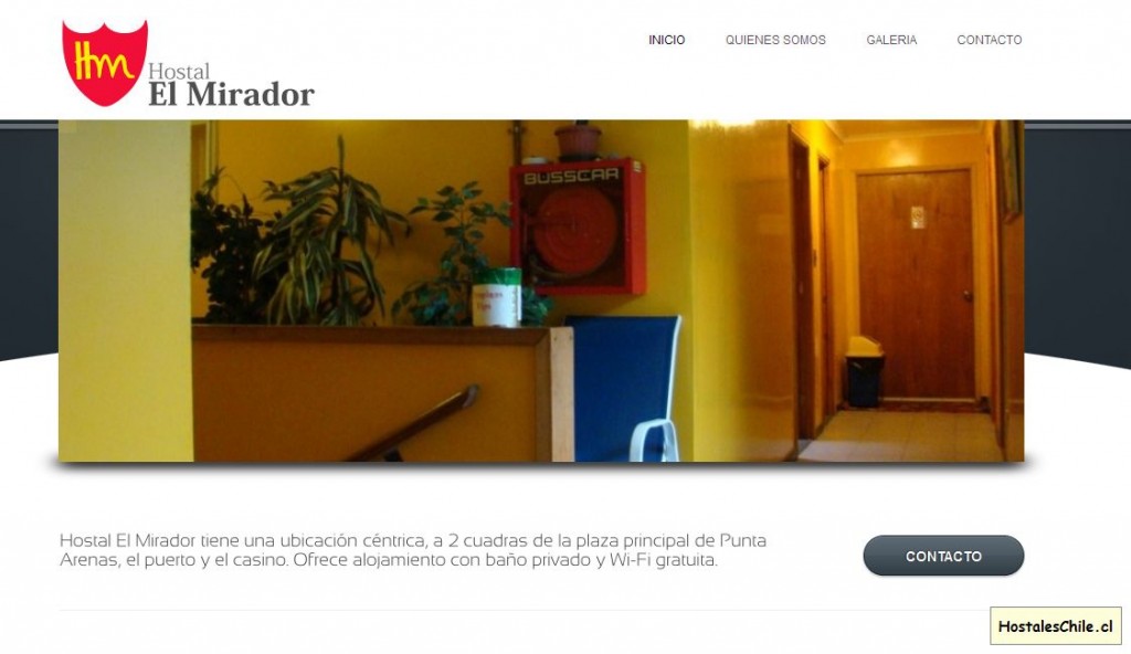 Hostales y Residenciales Chile - 'Hostal El Mirador' - www_hostalelmirador_cl