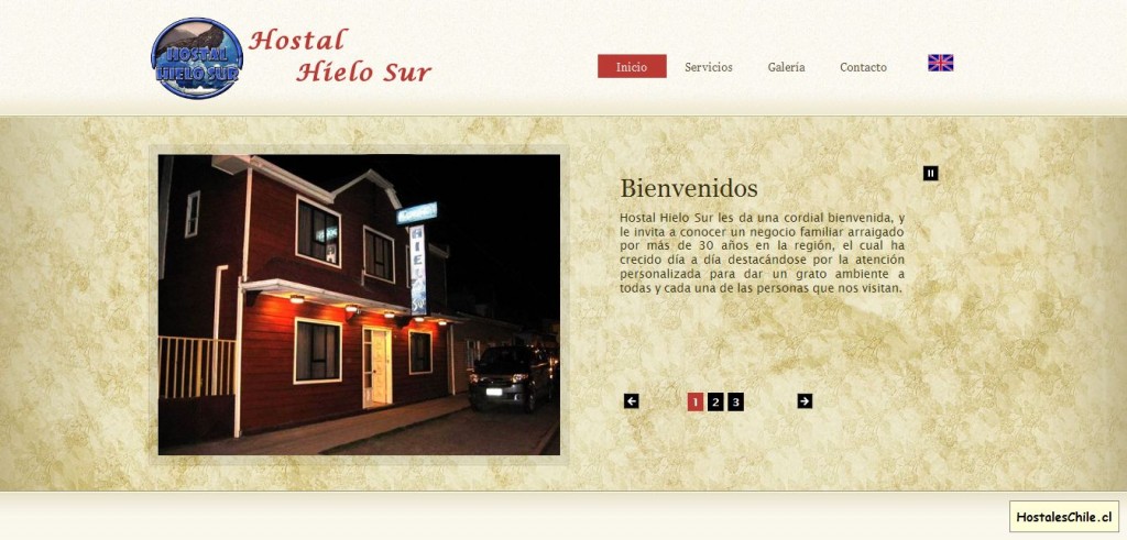 Hostales y Residenciales Chile - 'Hostal Hielo Sur' - www_hostalhielosur_cl